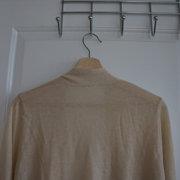 Wool blend open cardigan - Picture 4 of 5